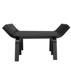 Polttopuuteline jauhemaalatusta teräksestä 19 mm tangoilla 6 jalkaa musta sisä ja ulkotakkoihin