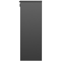 Pakettien toimituslaatikko sinkitty teräs 41 1 x 40 1 x 111 8 cm numerolukolla