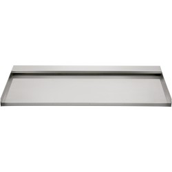 Vesiputoussuutin ruostumattomasta teräksestä 60 x 26 x 8 cm asennustarvikkeilla lampiin