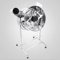 Sähköinen lehtileikkuri 18-tuumainen ruostumaton teräs 40 wattia 3-nopeuksinen