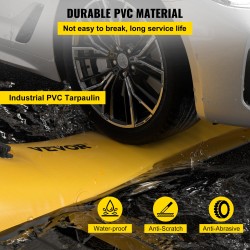 Tulvapato teollisuusluokan PVC-pressu 7,32m x 25,4cm x 15,3cm oviaukkoihin