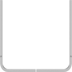 Ohjainkaaret alumiiniseoksesta 46 tuuman pari säädettävällä leveydellä asennustarvikkeet mukana venetraileriin