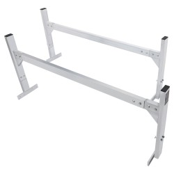 Pakettiauton kattoteline alumiiniseosinen 2 kpl säädettävä 1300–2060 mm 181 kg pora-asennus