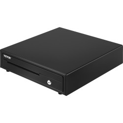 Kassalipas teräsrunko muovilokero kahdentoista voltin viisi setelilokeroa kuusi irrotettavaa kolikkolokeroa avainlukko