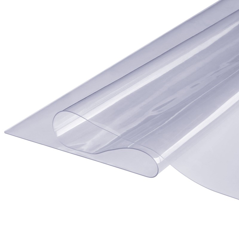 PVC läpinäkyvä pöydänsuojus 306 x 614 mm 1,5 mm kirjoitus ja ruokapöydille