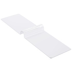 Läpinäkyvä PVC-pöytäsuoja 24 x 96 tuumaa 1,5 mm paksu