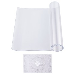 PVC-pöydänsuoja 16 x 32 tuumaa 1,5 mm läpinäkyvä vesitiivis