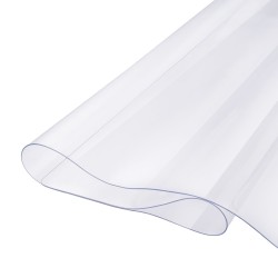 Läpinäkyvä PVC pöydänsuoja 1 5 mm 91 x 137 cm suorakulmio