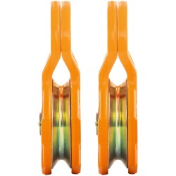 Taljapyörä hiiliteräs 11 t työkuorma 2 kpl vaijerille ja köydelle