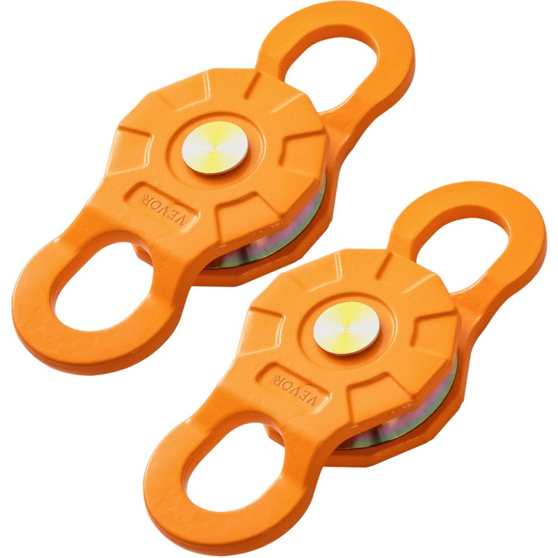 Taljapyörä hiiliteräs 11 t työkuorma 2 kpl vaijerille ja köydelle