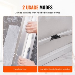 Tasoitusterä 1219 mm ruostumaton 0,5 mm terä alumiinirunko teleskooppiyhteensopiva kipsilevyille