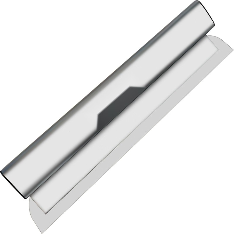 Tasoitusteräsetti kipsilevyille 3-osainen ruostumaton teräs alumiinikahva 25, 40 ja 60 cm