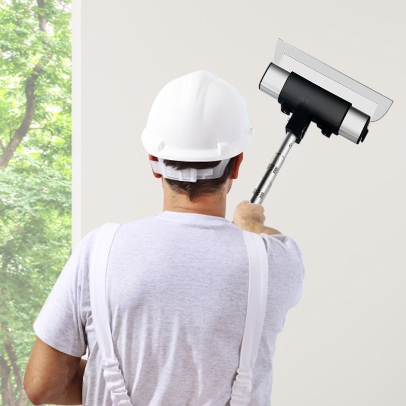 Tasoitusteräsarja ruostumatonta terästä 10 24 ja 32 tuumaa kipsilevyille säädettävällä jatkovarsilla