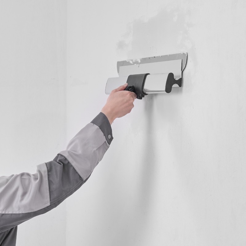 Tasoite ja lastasarja ruostumattomasta teräksestä teleskooppivarrella 862–2072 mm ilman terää