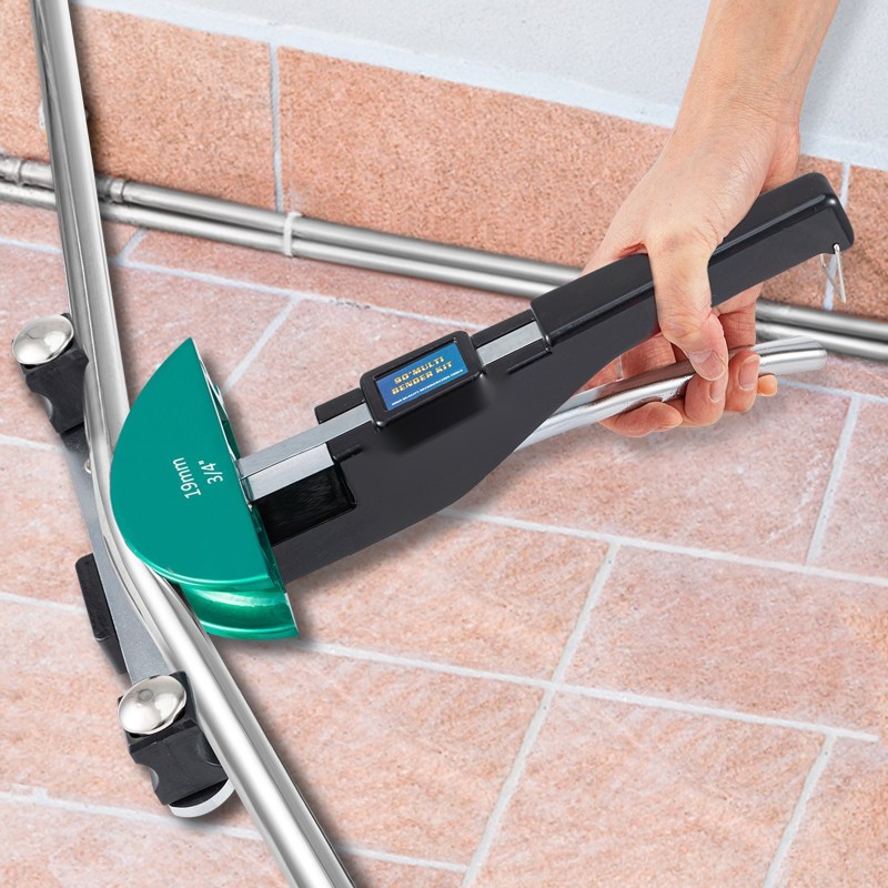 Putkentaivutin alumiiniseos 7 taivutuspäätä 6–22 mm etu ja takataivutus kuparille ja alumiinille