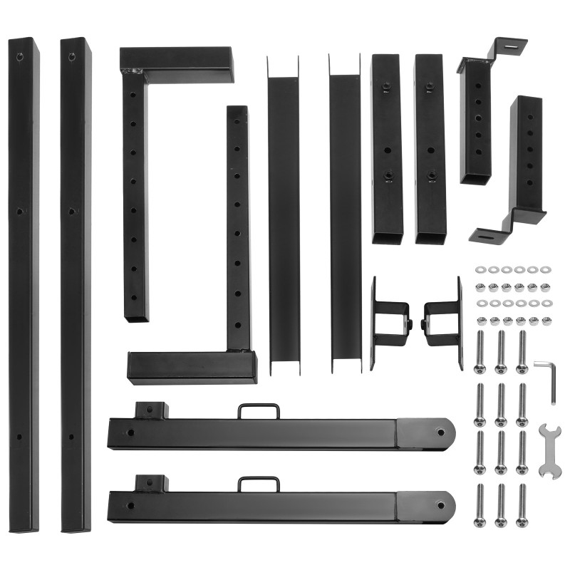Lavateline seostetusta teräksestä säädettävä 490–870 mm leveys 980–1108 mm korkeus 2 kpl