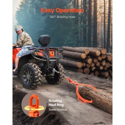 Puutavarapihdit kaksoispiikki taottu teräs 710 mm avaus 500 kg nostokyky