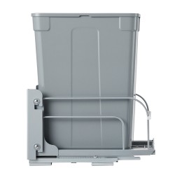 Ulosvedettävä alakaapin jäteastia PP-muovi kolmenkymmenen kilogramman kantavuus pehmeästi sulkeutuvat rautakiskot