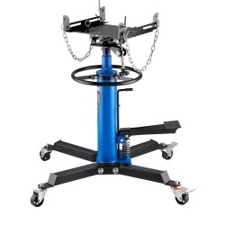 Hydraulinen teräs teleskooppinen vaihteistonostin 0 5 tonnia 85 170 cm säädettävä satula jalkapoljin