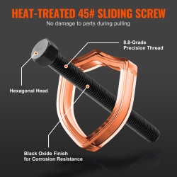 Pyöränlaakerien puristinsarja 24-osainen 13 holkkia 2,2–3,5 tuumaa etuvetoisille autoille