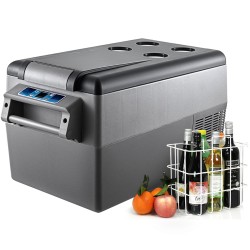 Kompressorilla varustettu 35L kannettava autojääkaappi ja pakastin 12/24V 110–240V