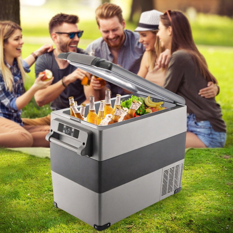 Kannettava kompressorijääkaappi 55 litraa autoon ja kotiin