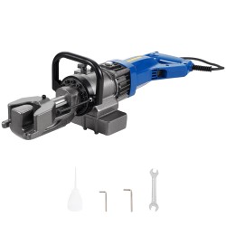 Sähkökäyttöinen hydraulinen harjaterästaivutin 1000 W 6–16 mm 0–90 astetta 15 kg