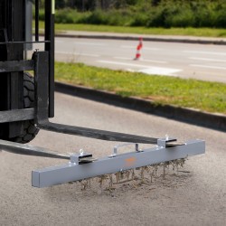 Ripustettava magneettinen harja 1830 mm 47,6 kg magneettivoima trukin haarukoihin