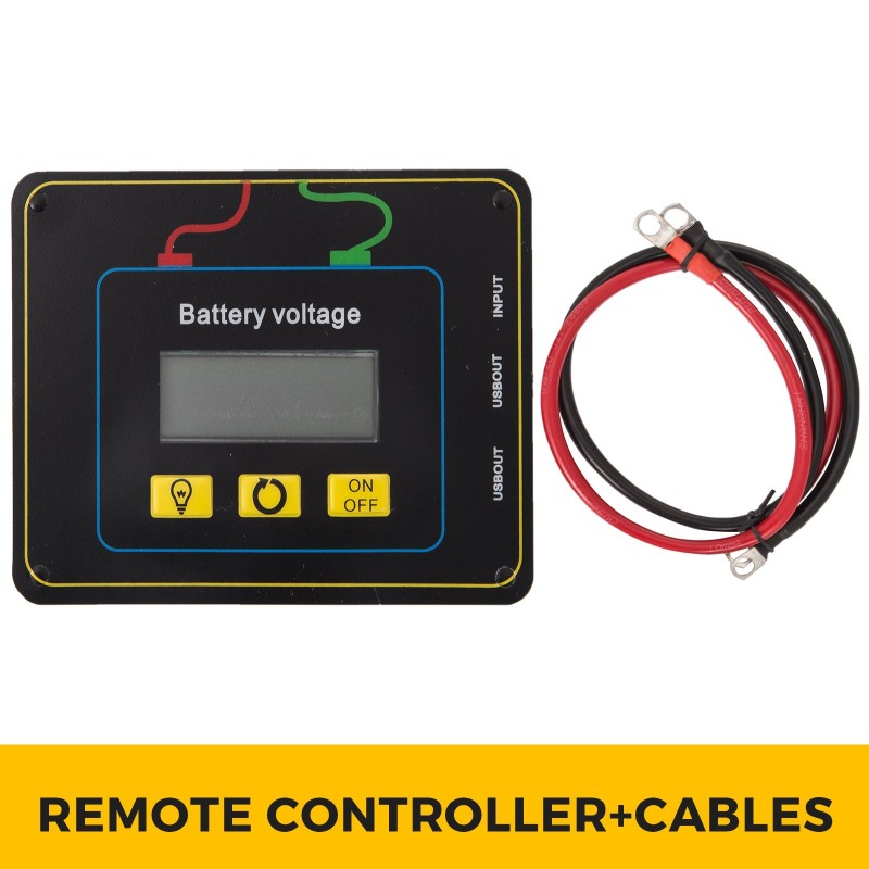 Puhdas siniaaltoinvertteri alumiinikotelo 24V–230V 5000W jatkuva 10000W huipputeho
