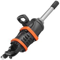 Paineilmakäyttöinen iskuväännin alumiinirunko 2,5 cm karalla 20 cm pidennetty raskaiden ajoneuvojen huoltoon