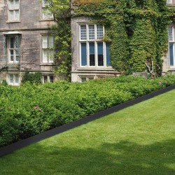 Teräsreunalistat sinkitty 6 kpl 101,6×15,2 cm taipuisa maahan lyötävä puutarhaan