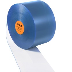 PVC-liuskaverho rulla 4997,4 cm x 20,3 cm kirkas kylmätiloihin