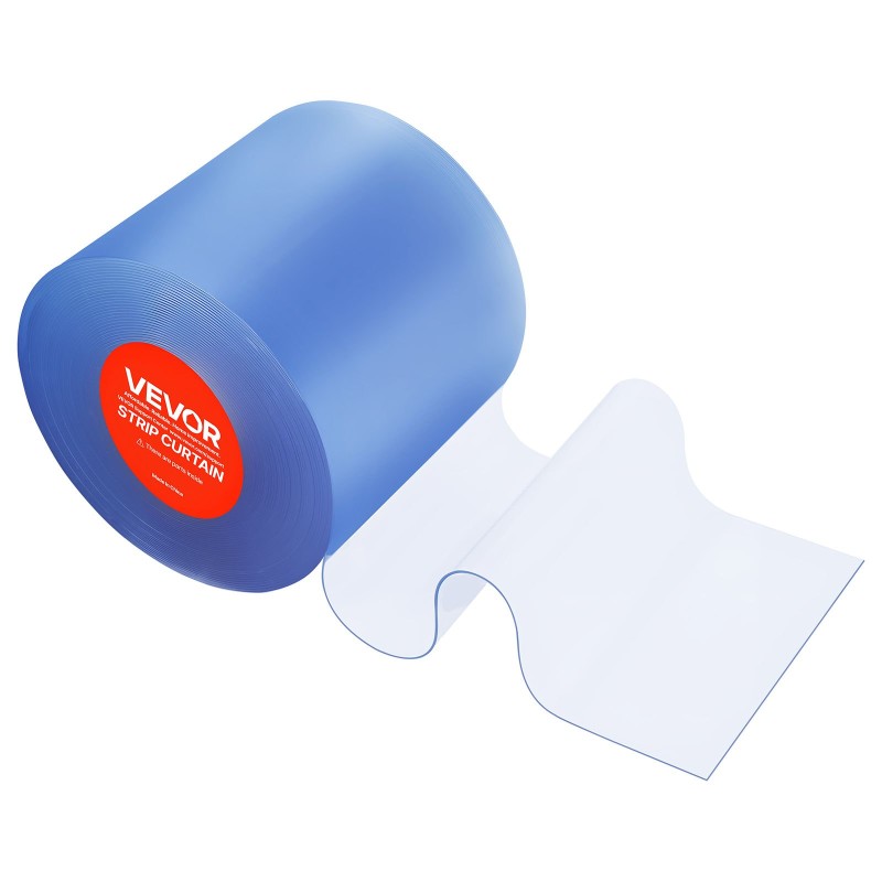 PVC-liuskanauha läpinäkyvä raskas 30,8 m ja 30,5 cm oviaukoille