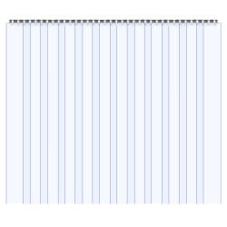 Läpinäkyvä PVC liuskaovi 2 1 1 8 m 2 mm 12 kpl kylmiöihin varastoihin