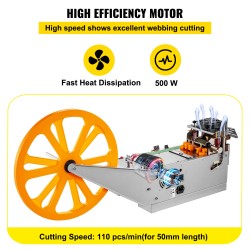 Automaattinen kuuma ja kylmäleikkuri nauhoille 95 mm leikkuuleveys ruostumattomasta teräksestä