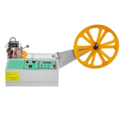 Automaattinen kuuma ja kylmäleikkuri nauhoille 95 mm leikkuuleveys ruostumattomasta teräksestä