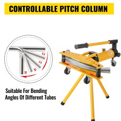 Manuaalinen hydraulinen putkentaivutin 10 tonnia 13–34 millimetriä pallografiittivalurautaiset muotit