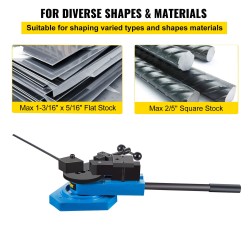 Metallitaivutin teräs messinki kupari alumiini kolmitoiminen 15,8 millimetrin taivutuskapasiteetti