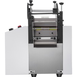 Automaattinen PVC-kutistesukan leikkuri 100 mm leikkausleveys 11 mm maksimihalkaisija 350 watin moottori