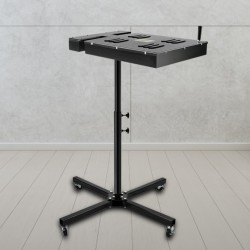 Flash-kuivain teräsrunkoinen 18 x 18 tuuman korkeussäädettävä T-paitojen kuivaukseen