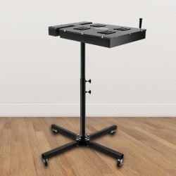 Flash-kuivain silkkipainoon 41 x 41 cm teräsrunko 1700W säädettävä korkeus