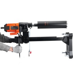 Timanttinen märkäporakone 3200W porateline pyörillä ruostumaton teräsakseli betonille