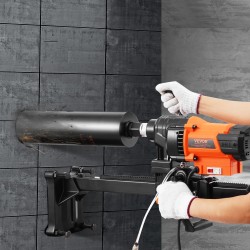 Timanttiporakone 3000W poraushalkaisija 20–200 mm pystytelineellä märkä ja kuivaporaus betonille