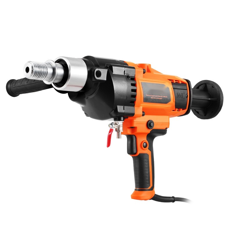 Timanttiporakone 2600W käsikäyttöinen 20–180 mm porausläpimitta kuiva- ja märkäporaus sekoitusominaisuus