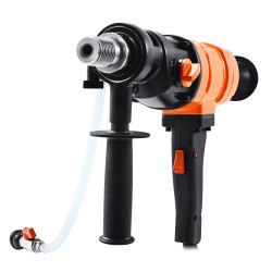 Käsikäyttöinen timanttiydinporakone betoniin tiileen kiveen 1500 wattia kaksinopeuksinen 4 poranterää