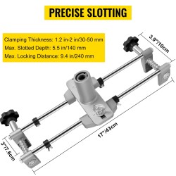 Ovilukkijigi 16-osainen alumiinirunko 3 volframiterää puuoville alle 13,5 cm