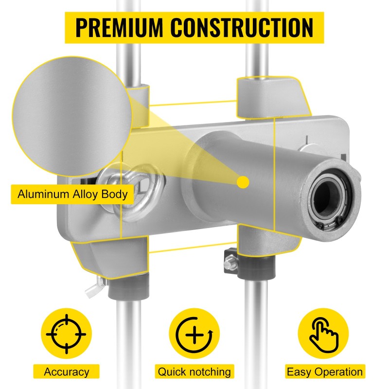 Ovilukkijigi 16-osainen alumiinirunko 3 volframiterää puuoville alle 13,5 cm