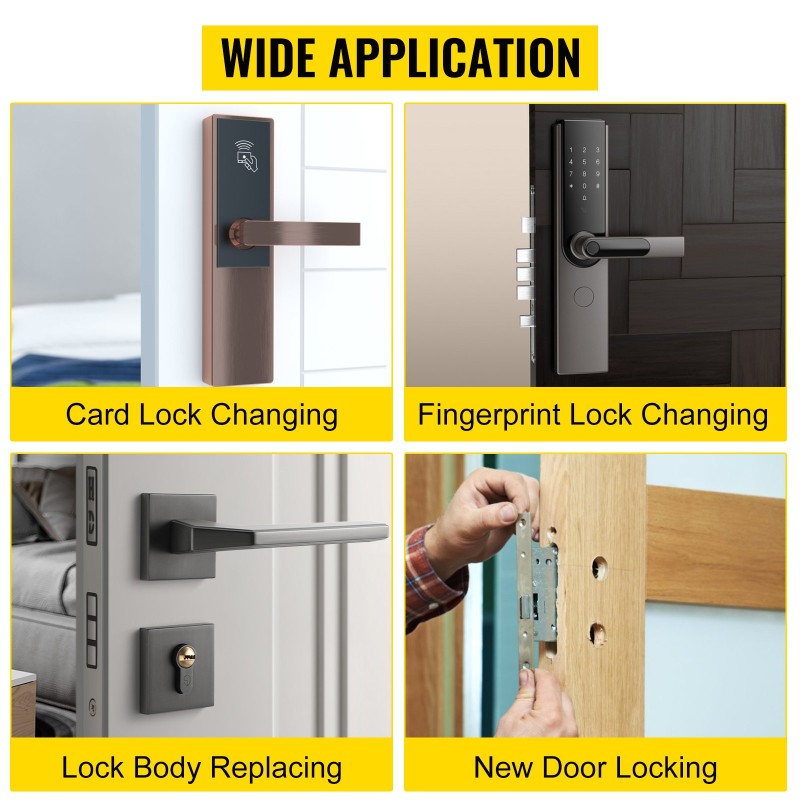 Ovilukkijigi 16-osainen alumiinirunko 3 volframiterää puuoville alle 13,5 cm