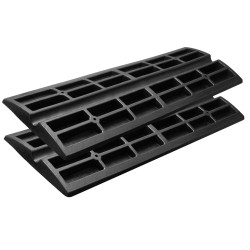 Kuminen reunakynnysramppi 2 kpl 6 5 cm nousu 15 tonnin kuormankesto ajoteille