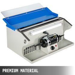 Penkkimallinen korujen kiillotuskone rautarungolla pölynkerääjä työvalo säädettävä nopeus